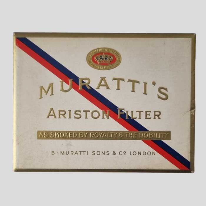 Muratti Sons, Ariston Filter, original befüllt