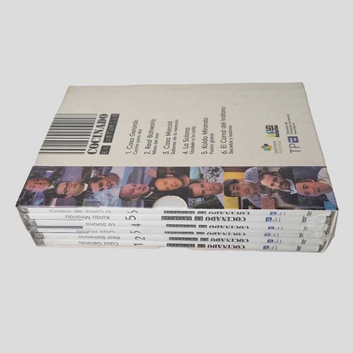 Cocubado en Astruias, 6 DVD, Kochvideos