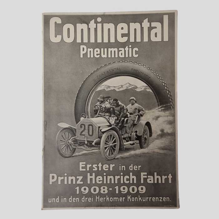 Prinz Heinrich Fahrt 1908-1909, Continental Pneumatic 