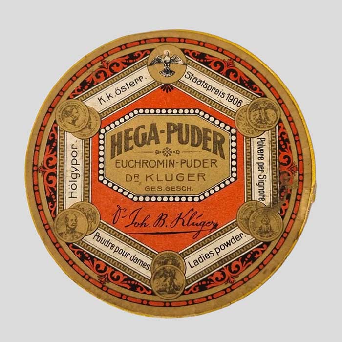 Hega Puder, Euchromin-Puder, Dr. Kluger
