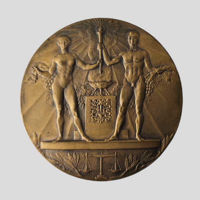 Olympische Spiele Amsterdam, 1928, Teilnehmer-Medaille