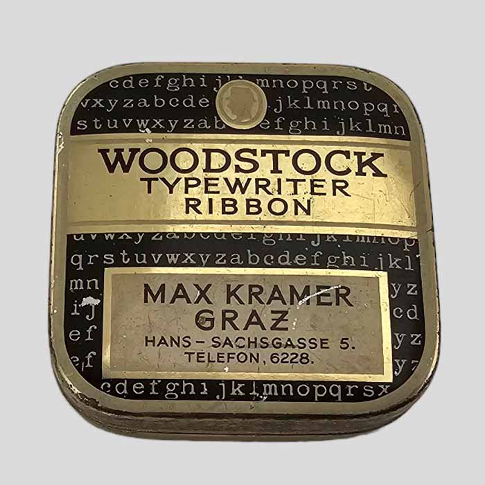 Woodstock, Typewriter Ribbon, Farbbanddose