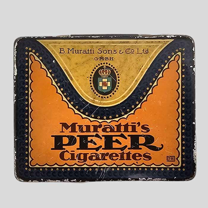 Muratti's Peer Cigarettes, Zigarettendose