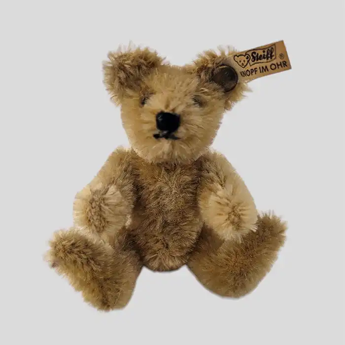 Teddybär, Steiff, Knopf im Ohr, wohl 50er Jahre