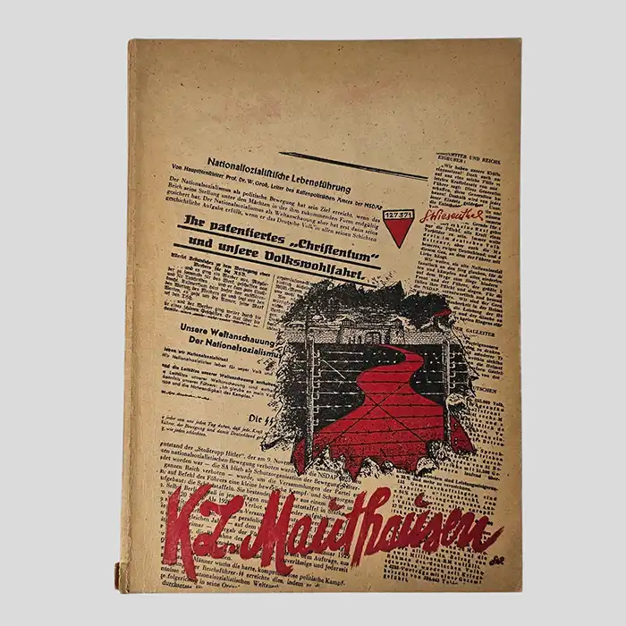 KZ Mauthausen, Broschure, S. Wiesenthal, 1946