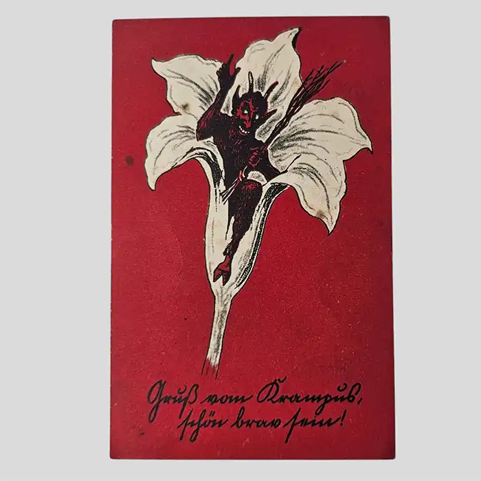 Krampus, Ansichtskarte, 20er Jahre