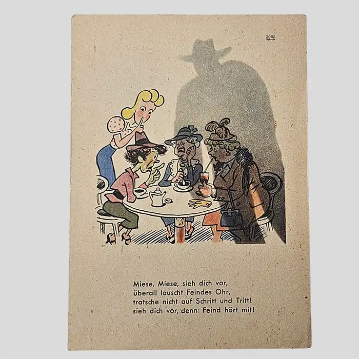 Feind hört mit !, 2. Weltkrieg, Liese und Miese