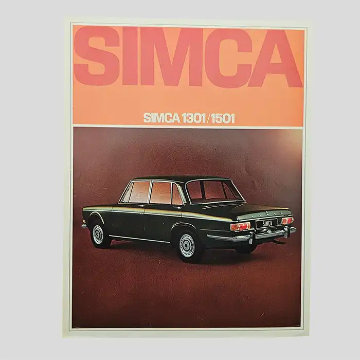 Simca 1301 / 1501, Autoprospekt