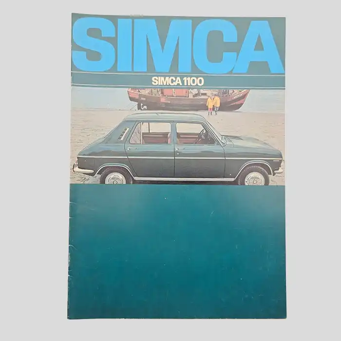Simca 1100, Autoprospekt