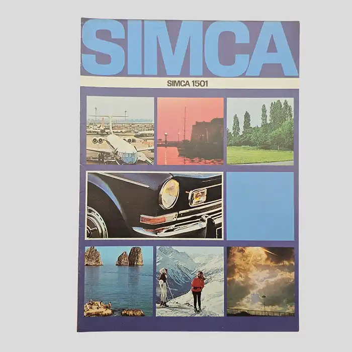 Simca 1501, Autoprospekt 