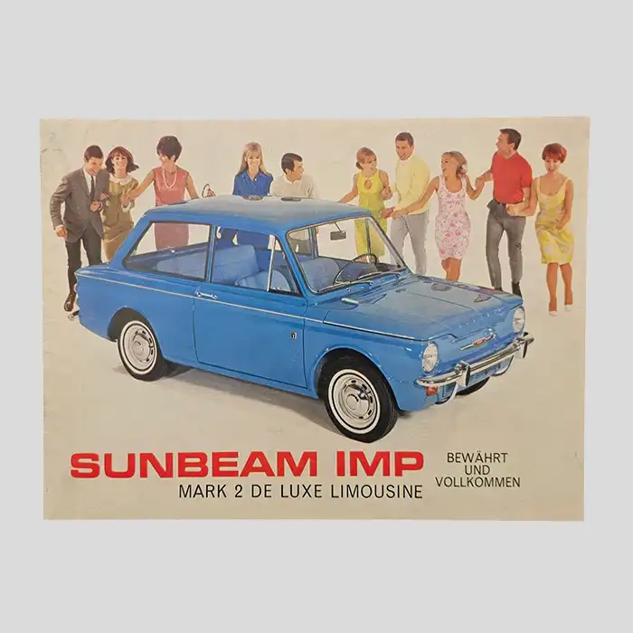Sunbeam IMP, Luxe Limosine, Autoprospekt