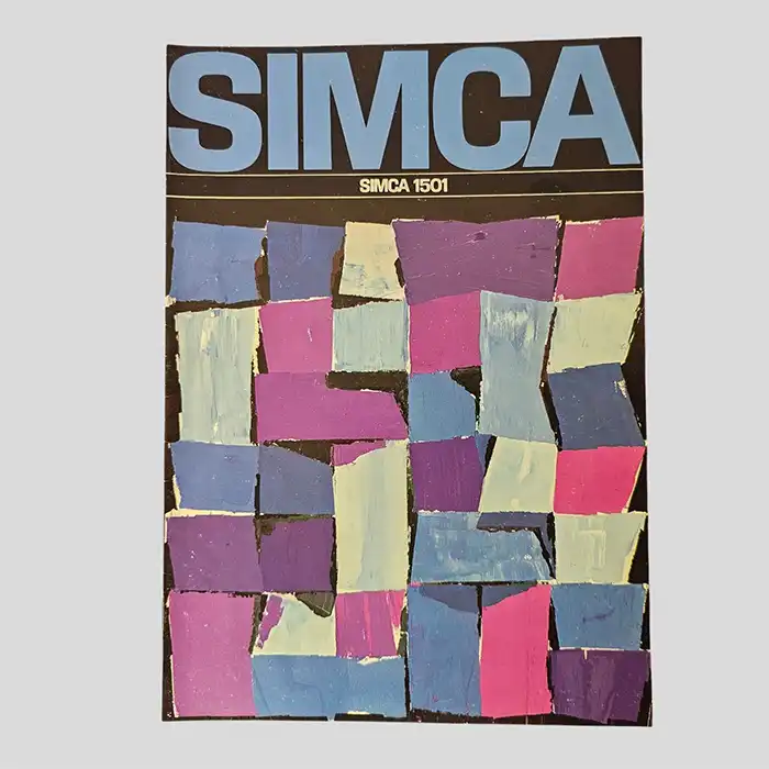 Simca 1501, Autoprospekt