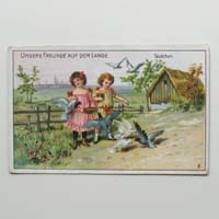 Franck Kaffee Zusatz, Werbekarte/Reklamebild
