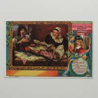 Chocolaterie Francaise, Werbekarte/Reklamebild