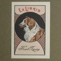 Ex Libris, Collie-Motiv