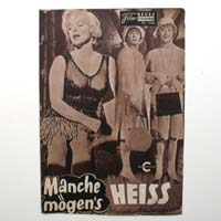 Manche mögen's Heiss, Marilyn Monroe, 1959