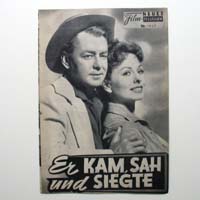 Er kam, sah und siegte, Alan Ladd, Filmprogramm