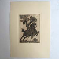 Exlibris, Reiter-Motiv