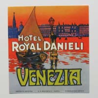 Hotel Royal Danieli, Venezia, Italien, Label