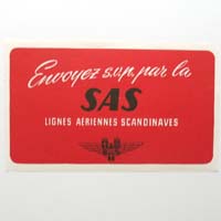 Scandinavian Airlines System, Fluglinie, Label