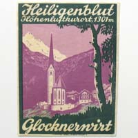 Glocknerwirt, Heiligenblut, Kärnten, Aufkleber