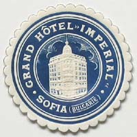 Grand Hotel Imperial, Sofia, Bulgarien