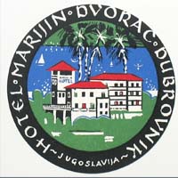 Hotel Marijin Dvorac, Dubrovnik, Jugoslawien