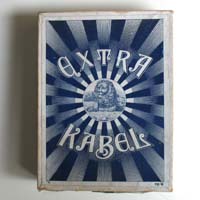 Extra Kabel, Schachtel, Löwenmotiv