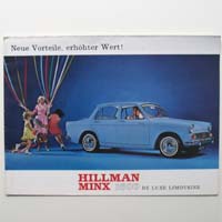 Hillman Minx 1600, Autoprospekt