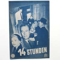 14 Stunden, Grace Kelly, Filmprogrammheft, 1952