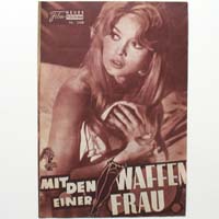 Mit den Waffen einer Frau, B. Bardot, Filmprogrogramm