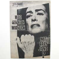 Was geschah wirklich mit Baby Jane? Filmprogramm