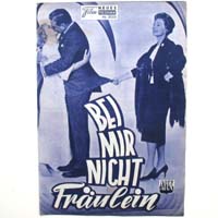 Bei mir nicht Fräulein, Clarke Gable, Filmprogramm