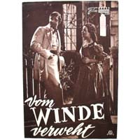 Vom Winde verweht, Clark Gable, Filmprogramm