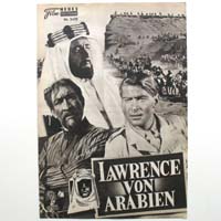 Lawrence von Arabien, Filmprogramm