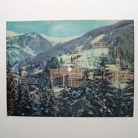 Werbeschallplatte, Bad Gastein, Ansichtskarte