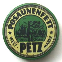 Petz, Posaunenfett, Bären-Motiv   