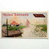 Velma Suchard, Werbekarte / Reklamebild