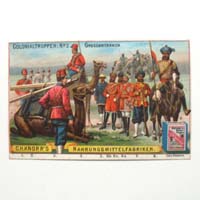 Colonialtruppen Grossbritannien, Knorr, Reklamebild