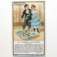 L. Schaal & Cie, Strassburg, Werbekarte / Reklamebild