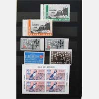 volles Briefmarken-Album, Europamarken, ab 50er Jahre