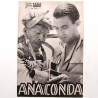 Anaconda, Filmprogramm