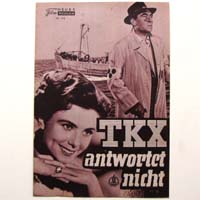 TKX antwortet nicht, Filmprogramm