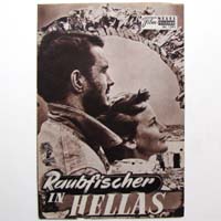 Raubfischer in Hellas, Maria Schell, Filmprogramm