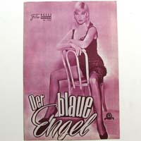 Der blaue Engel, Curd Jürgens, May Britt, Filmprogramm