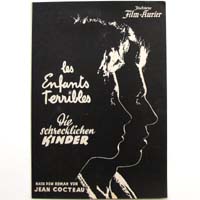 Les Enfants Terribles, Filmprogramm