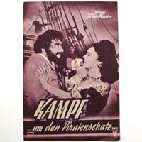 Kampf um den Piratenschatz, Filmprogramm