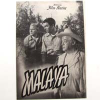 Malaya, Spencer Tracy, Filmprogramm