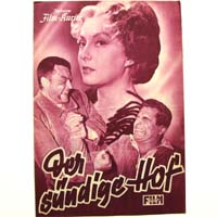 Der sündige Hof, Filmprogramm