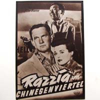 Razzia im Chinesenviertel, Filmprogramm